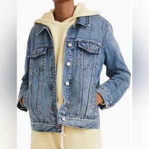 Madewell Blue Relaxed Fit Jean Jacket